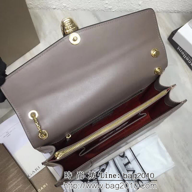 BVLGARI寶格麗 升級版進口牛皮 時尚百搭 單肩斜挎包 35106 FYD1149